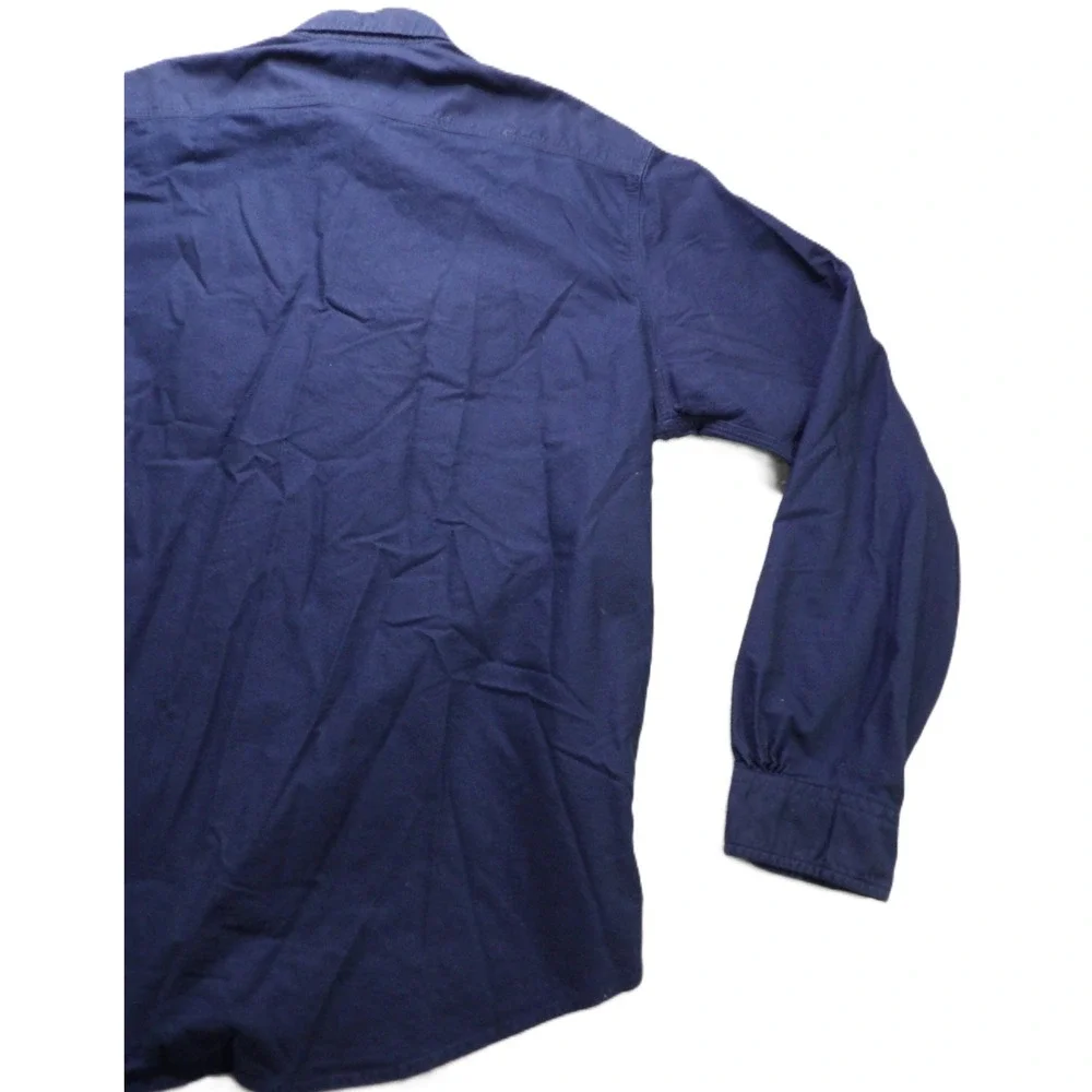 Polo Ralph Lauren Utility Field Shirt Men XL Navy Cotton Classic Fit Military